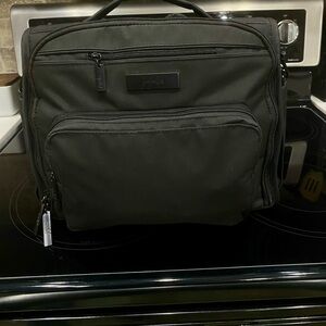 JuJuBe Black Diaper Backpack/Large Handbag EUC